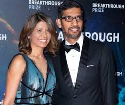 anjali and sundar pichai